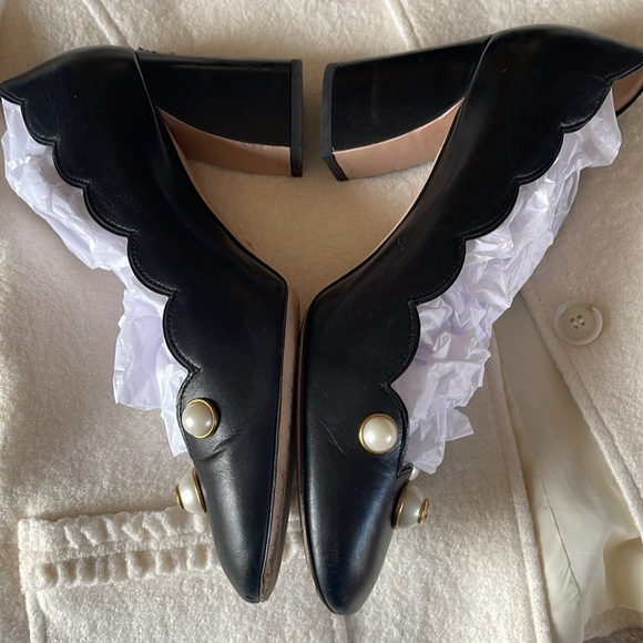 GUCCI | Pearl Malaga Kid Pumps - Picture 5 of 10